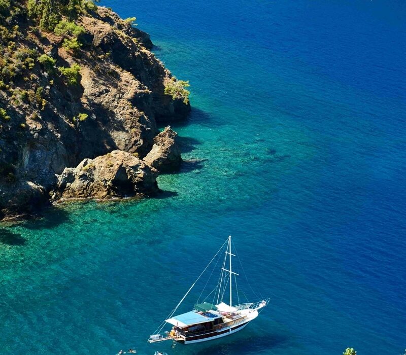 Dalaman  havaalanı çiftlik koyu Marmaris Vip transfer
